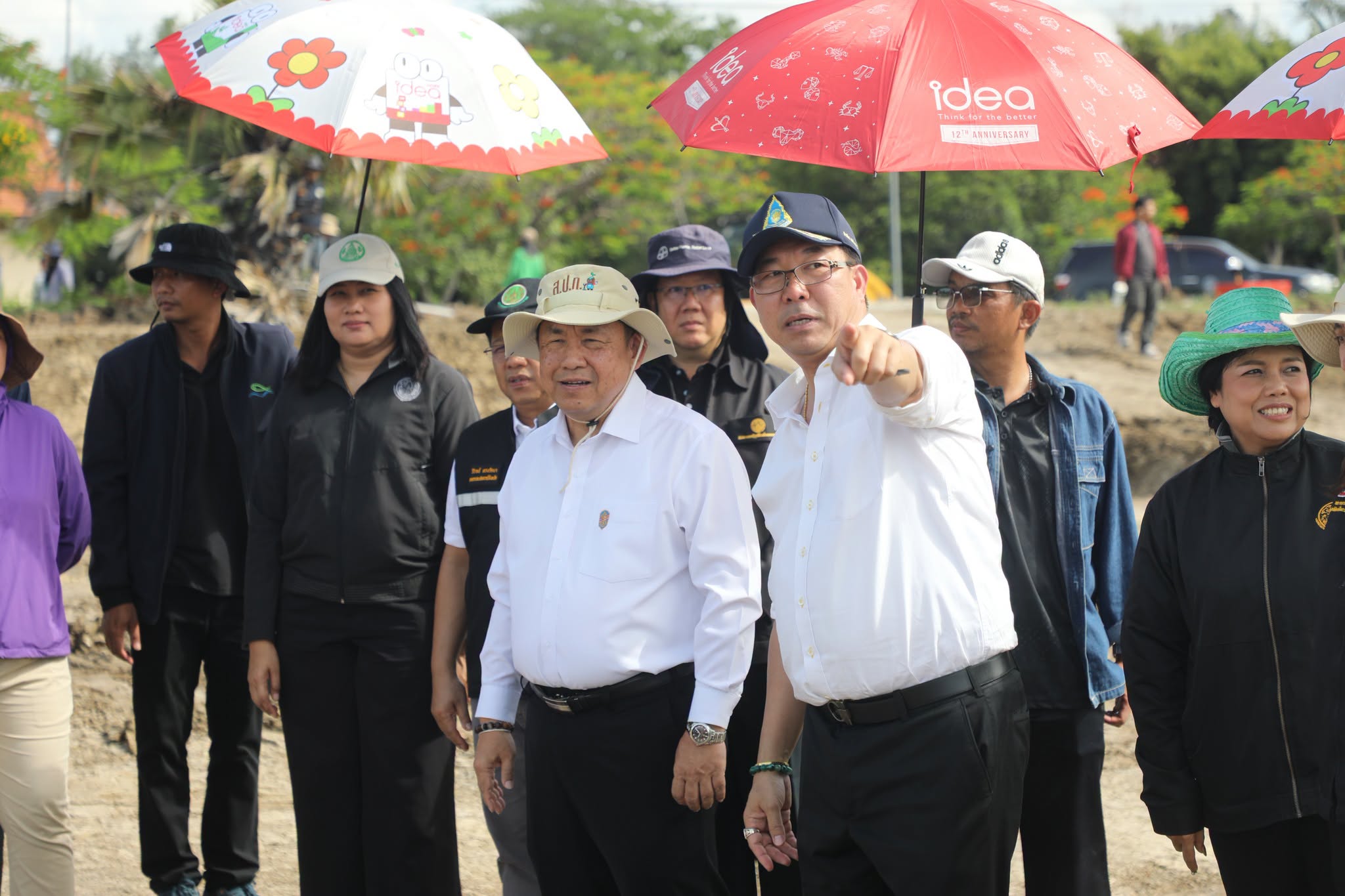 title - ส.ป.ก. ลงพื้นที่ตรวจความพร้อม เตรียมจัดงานจิตอาสาพัฒนาด้านการเกษตร ณ ศูนย์ศิลปาชีพบางไทร